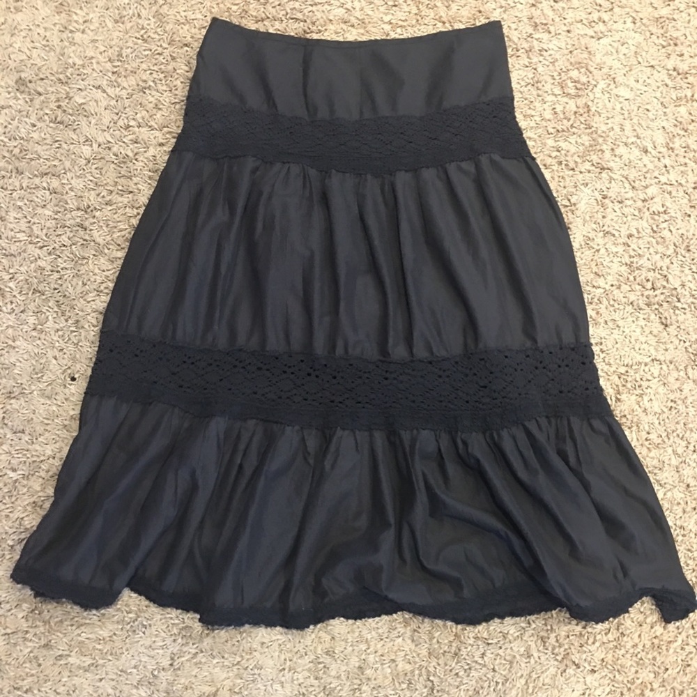 Black vintage skirt